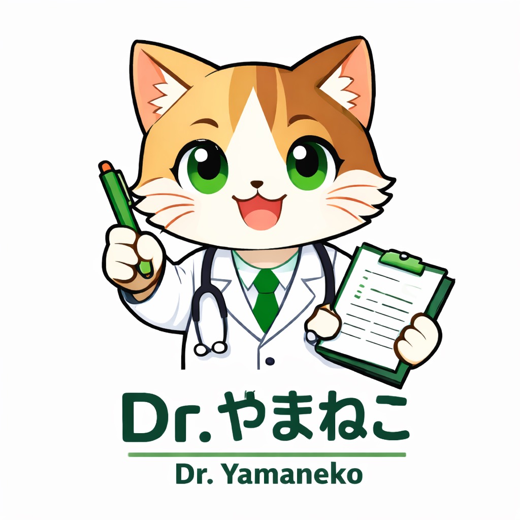 白衣を着たDr.やまねこ